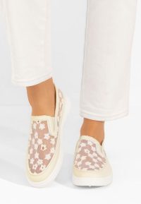 Pantofi casual damă Latyssa bej