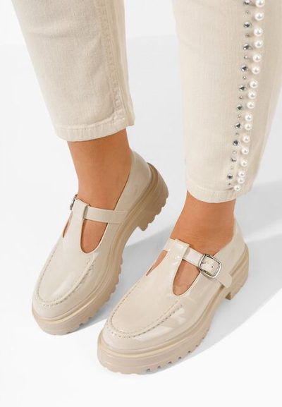 Pantofi casual damă Pandy bej