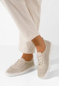 Pantofi casual dama Tonelia bej