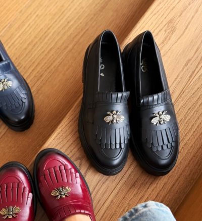 Pantofi casual dama Zenin Negri