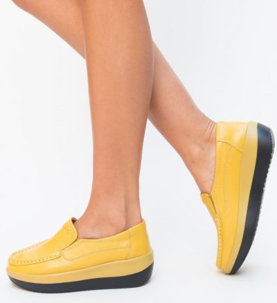 Pantofi Casual Ember Galbeni