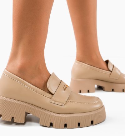 Pantofi Casual House Bej