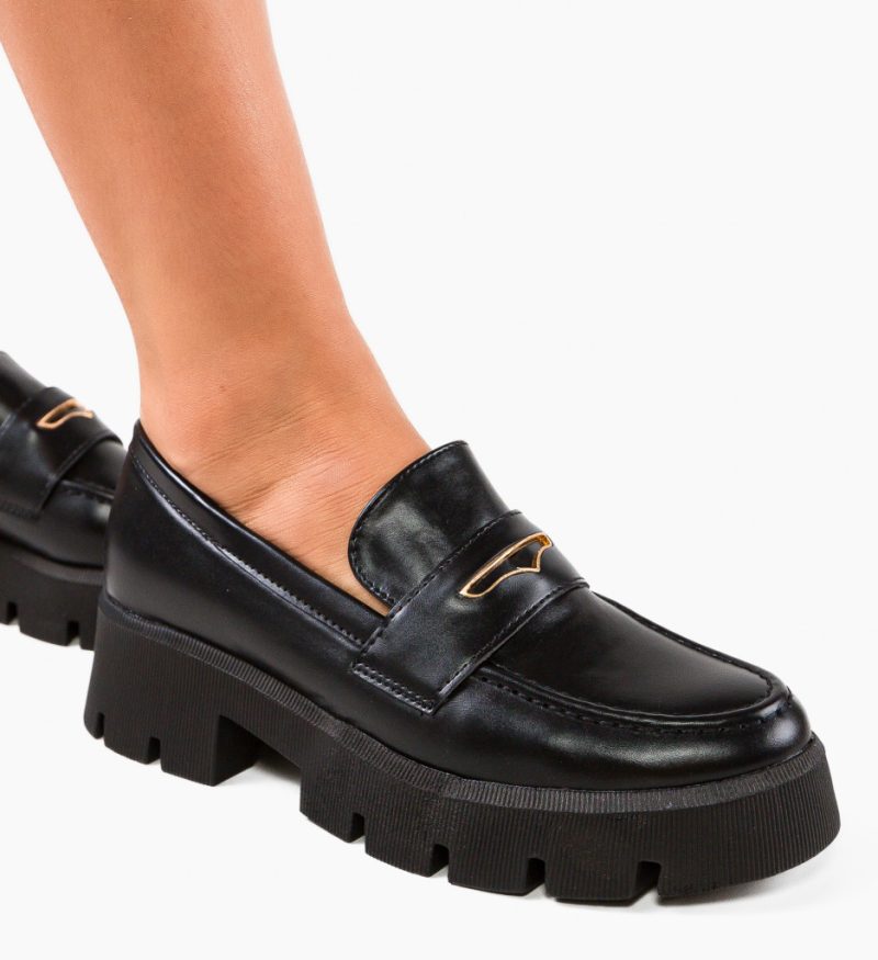 Pantofi Casual House Negre