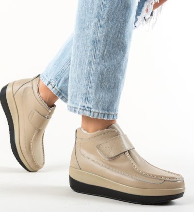 Pantofi Casual Jistry Bej