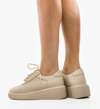 Pantofi Casual Lehe Bej