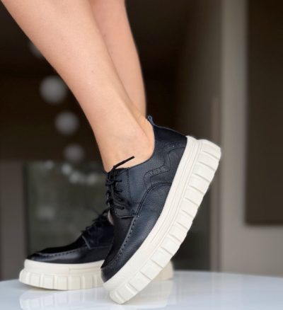Pantofi Casual Loprem Negri