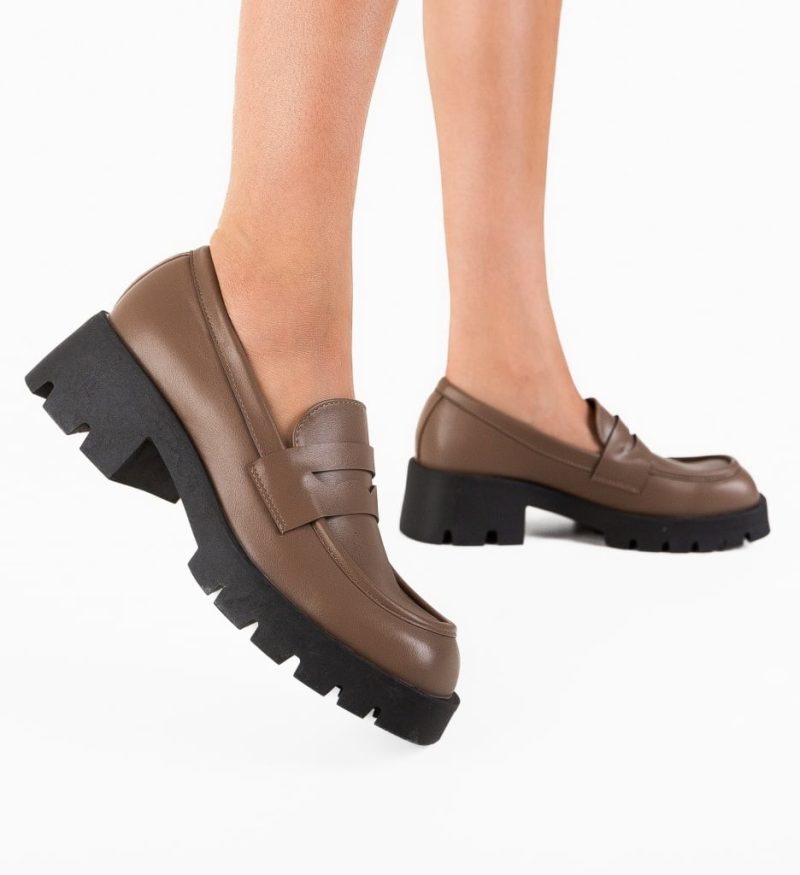 Pantofi Casual Madison Khaki