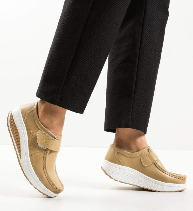 Pantofi Casual Marko Bej