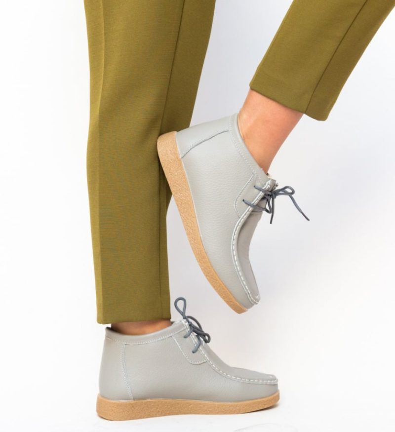 Pantofi Casual Munela Gri