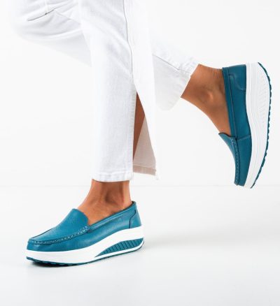 Pantofi Casual Musta Albastri 2