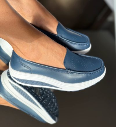 Pantofi Casual Musta Bleumarin