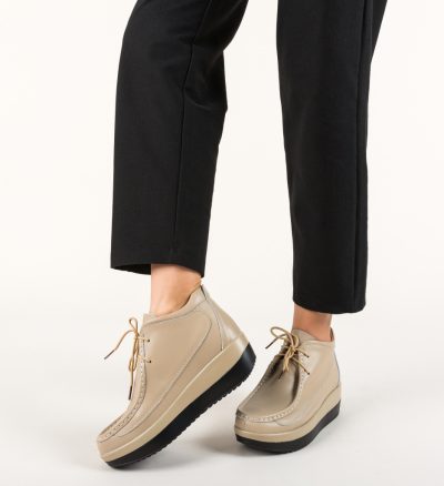 Pantofi Casual Nash Bej