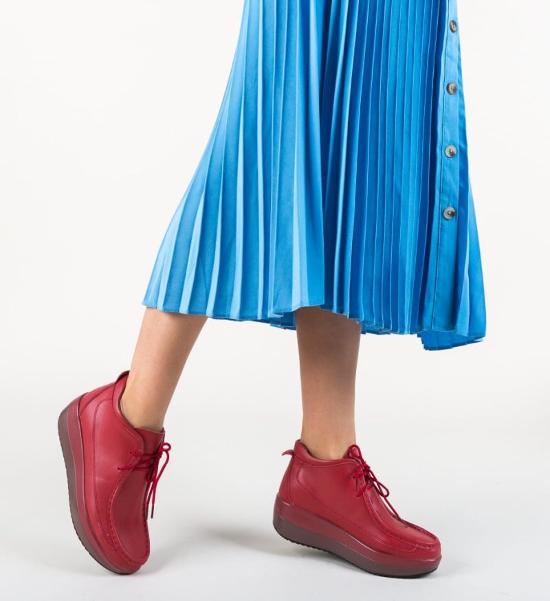 Pantofi Casual Nash Rosii