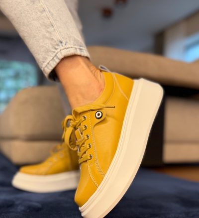 Pantofi Casual Nuandre Galbeni