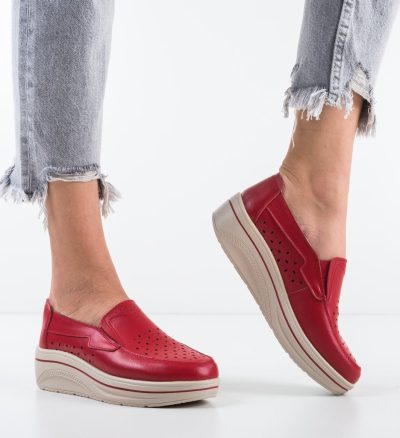 Pantofi Casual Olifram Rosii