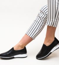 Pantofi Casual Pufine Negri