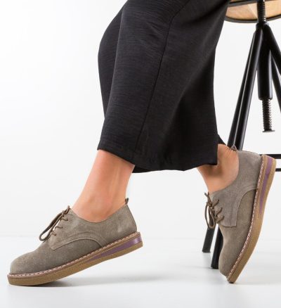Pantofi Casual Romena Khaki