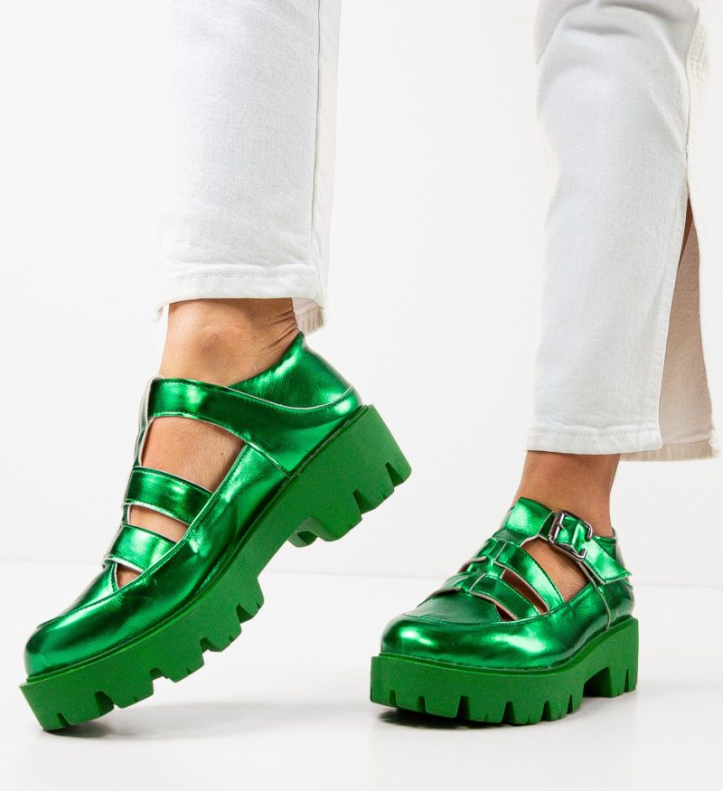 Pantofi Casual Teoritzi Verzi