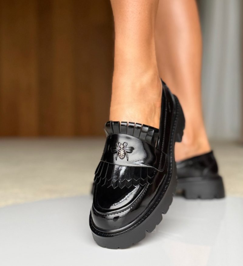 Pantofi Casual Trevy Negri