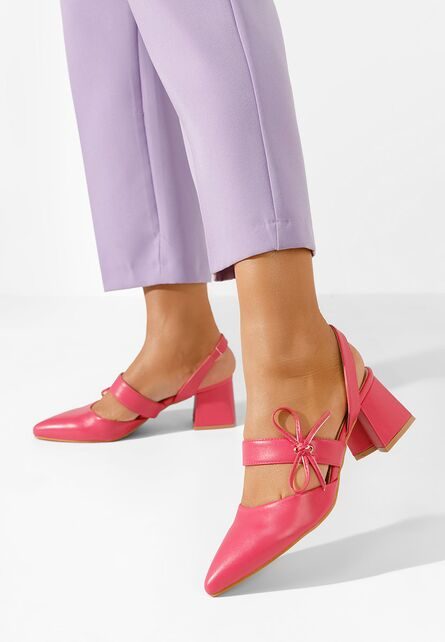Pantofi cu bareta Tanada fucsia