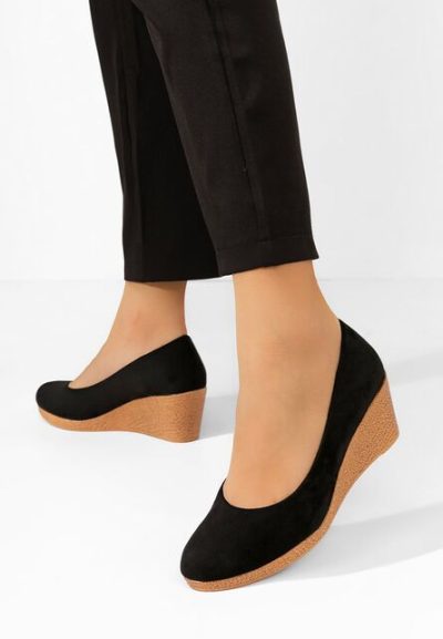 Pantofi cu platforma Gricelda negri
