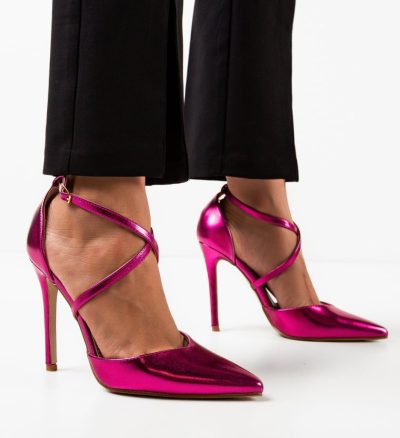 Pantofi cu toc Arpat Fuchsia