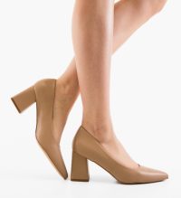 Pantofi cu toc Kanuy Nude