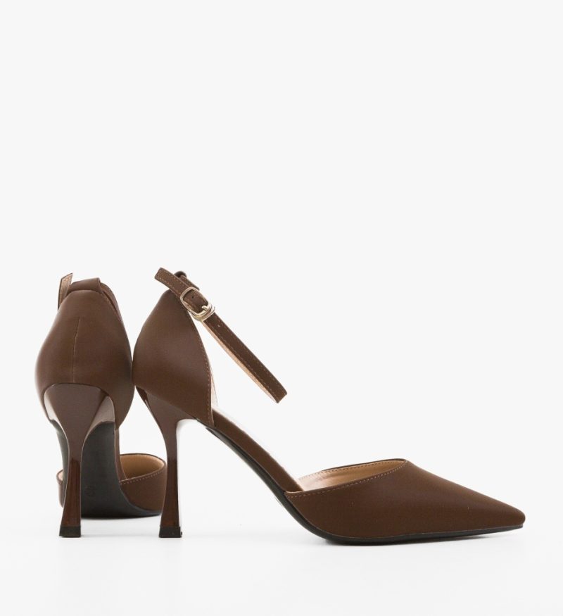 Pantofi cu toc Zaker Maro