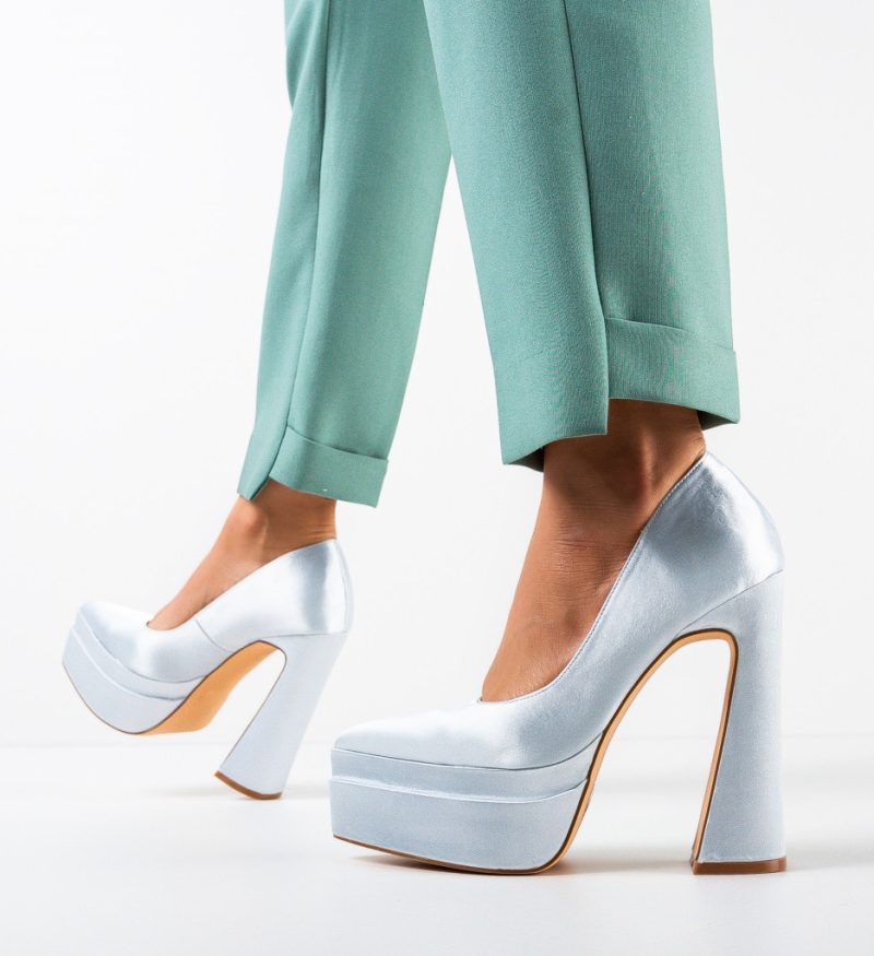 Pantofi dama Carweb Argintii