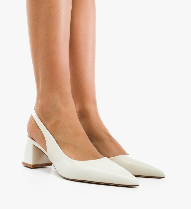 Pantofi dama Deder Albi