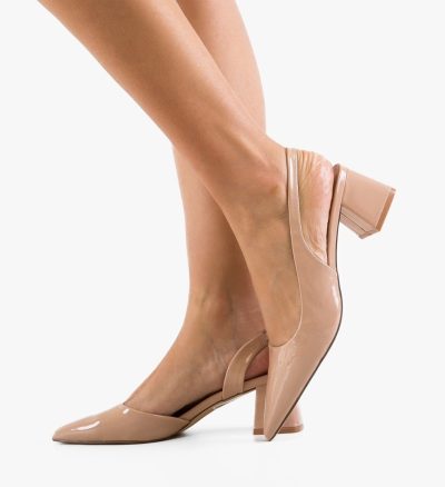 Pantofi dama Deder Nude 2