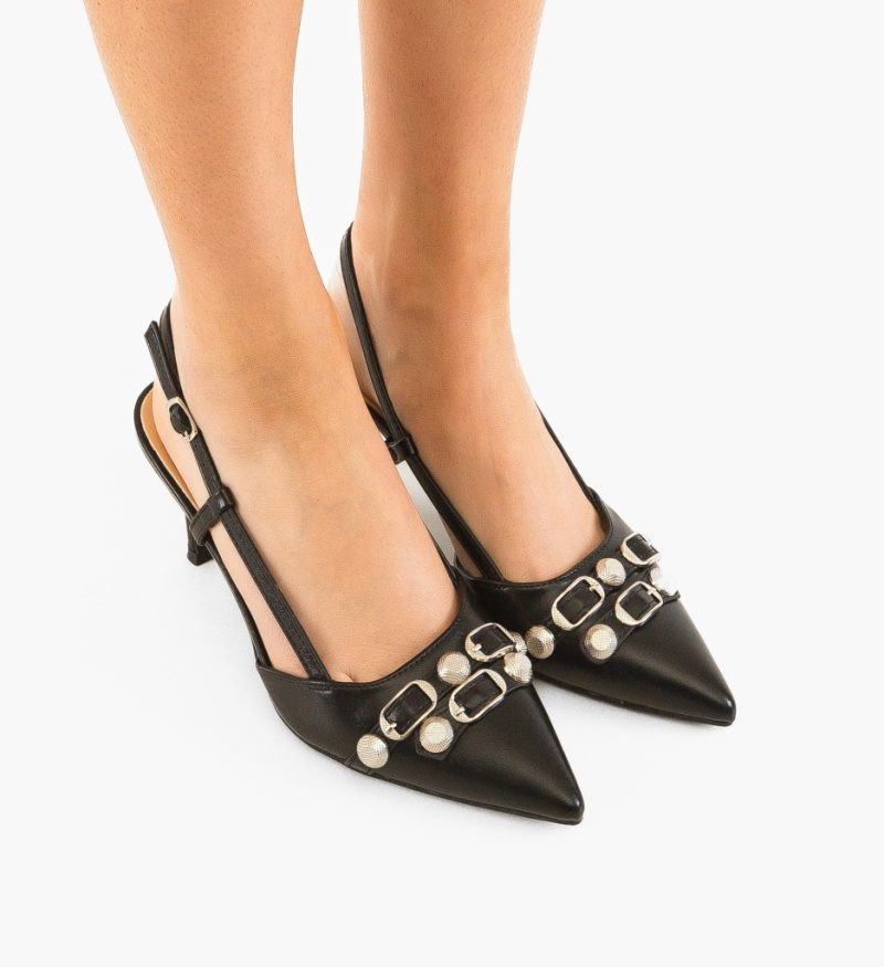 Pantofi dama Fleur Negri