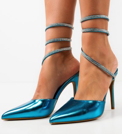 Pantofi dama Folami Turcoaz