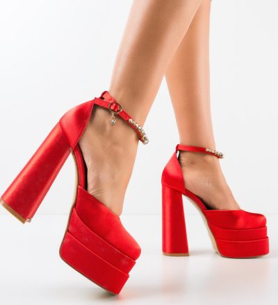 Pantofi dama Iman Rosii