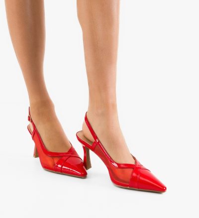 Pantofi dama Jensen Rosii