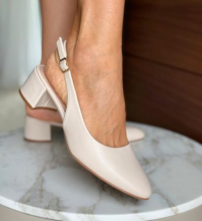 Pantofi dama Kytal Bej