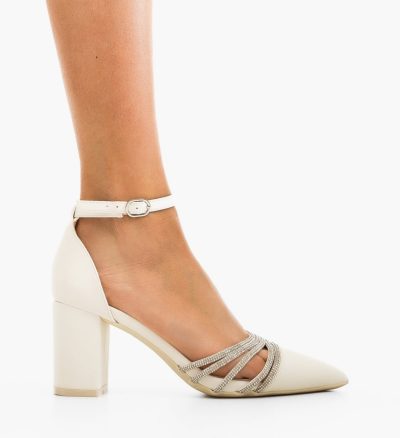 Pantofi dama Meny Albe