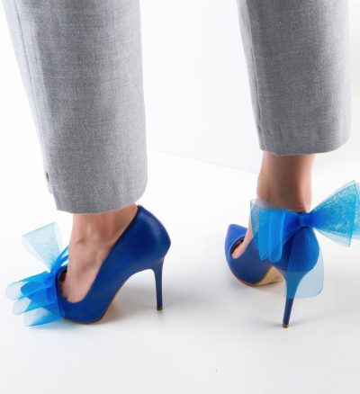 Pantofi dama Merlyn Bleumarin