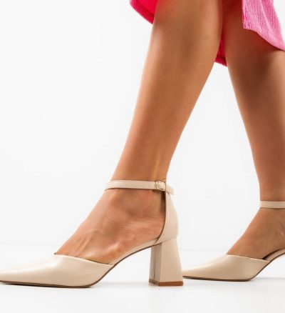 Pantofi dama Peru Bej