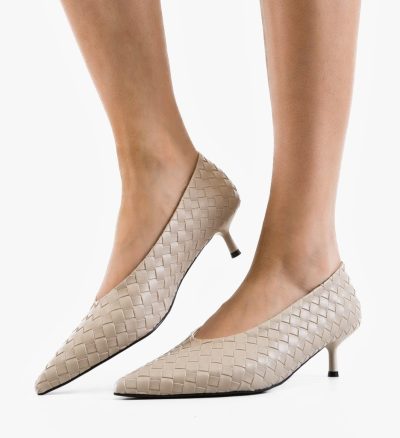 Pantofi dama Raten Bej