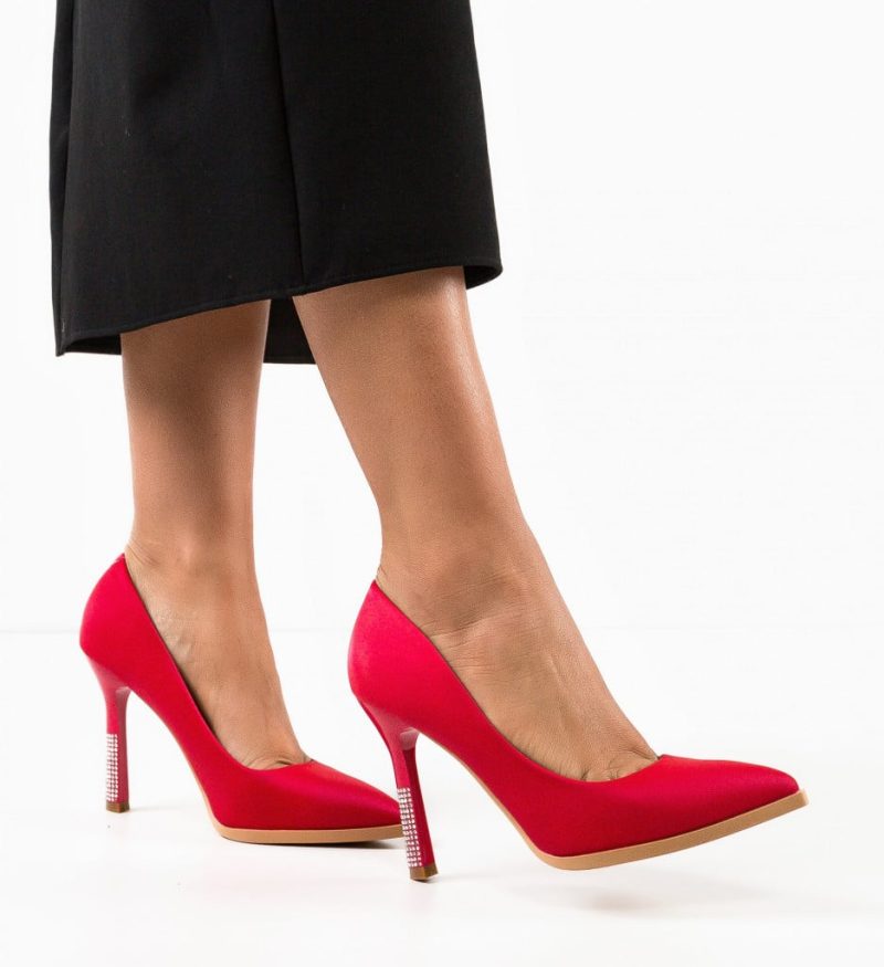 Pantofi dama Sadeas Rosii