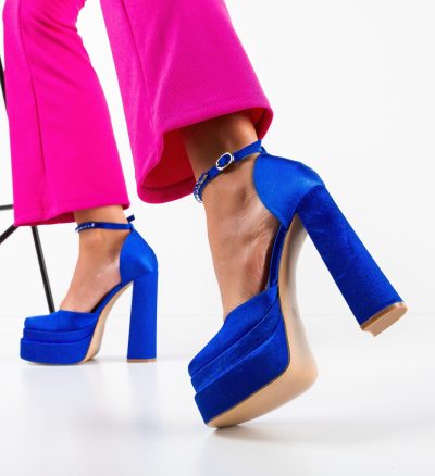 Pantofi dama Sarah Albastri