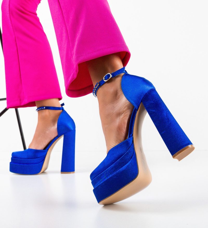 Pantofi dama Sarah Albastri