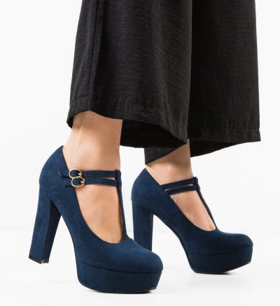 Pantofi dama Summers Bleumarin