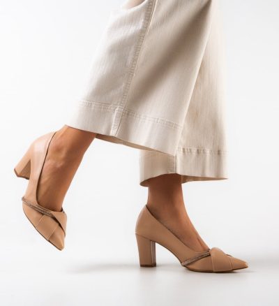 Pantofi dama Urama Nude