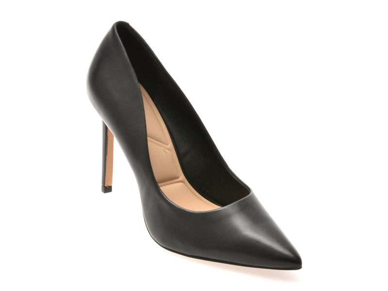 Pantofi eleganti ALDO negri, STESSY 2.0, din piele naturala