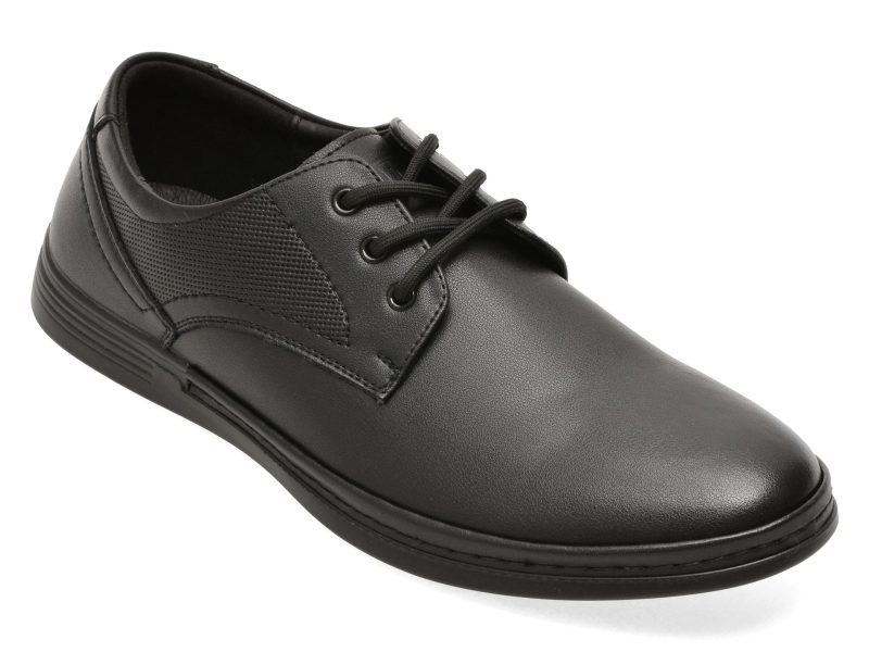 Pantofi eleganti BITE THE BULLET negri, 719625, din piele naturala