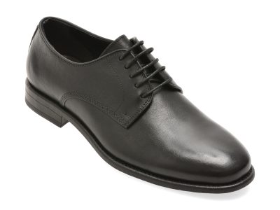 Pantofi eleganti EPICA negri, X271, din piele naturala