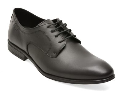 Pantofi eleganti OTTER negri, 560, din piele naturala