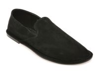 Pantofi EPICA negri, HF1702, din piele intoarsa